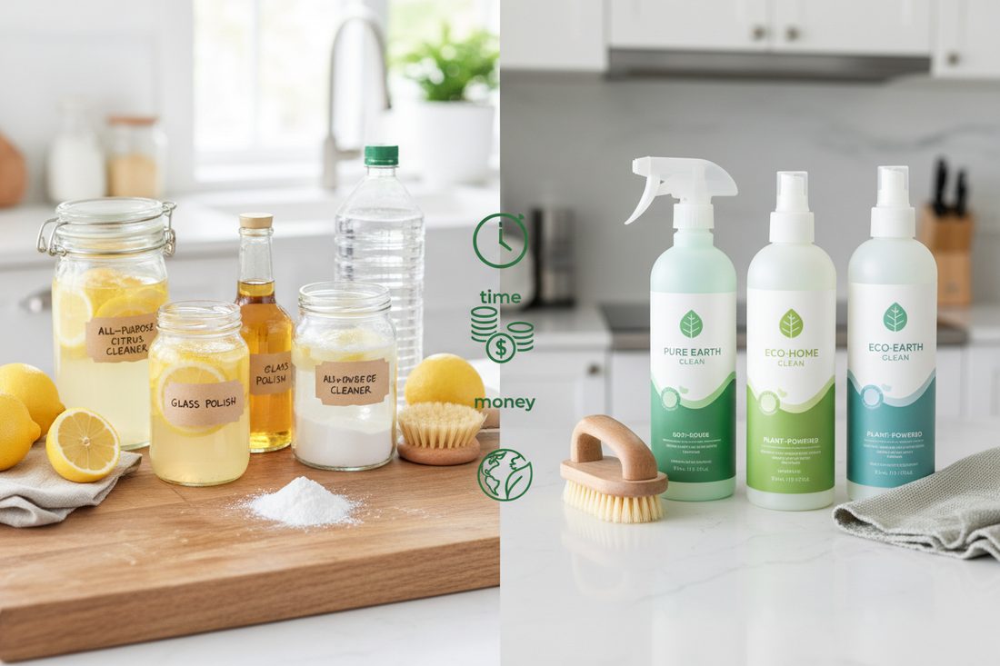 DIY vs. Store-Bought Eco Cleaners: Which Saves More Time, Money & the Planet?