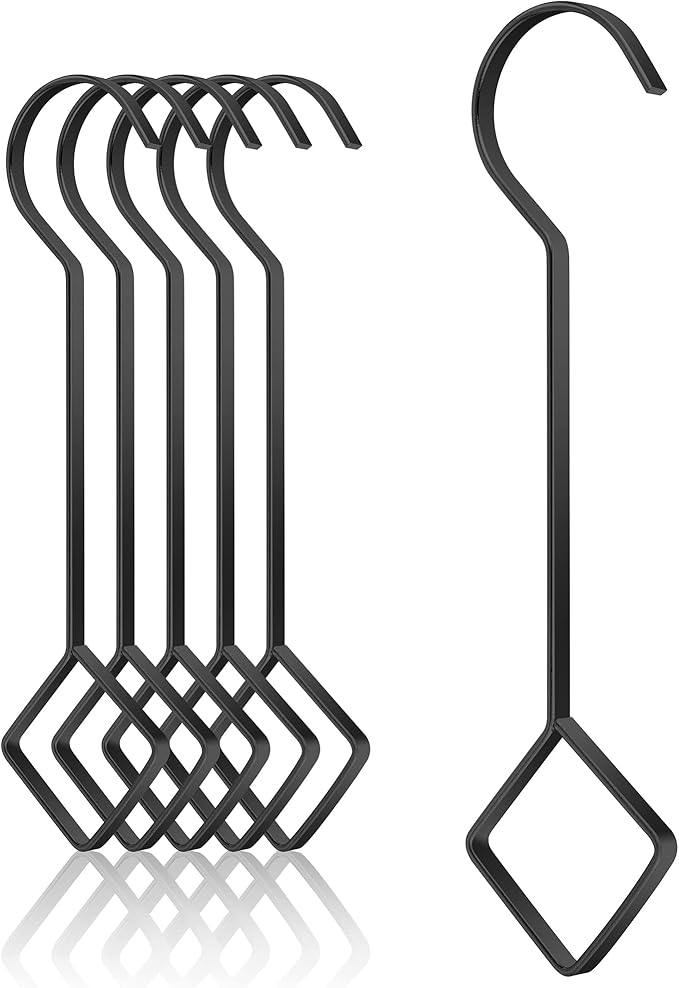 10 & 14 Inch Large Heavy Duty S Hooks Plant Hangers Extension Steel Hanging Tool by Jinhong