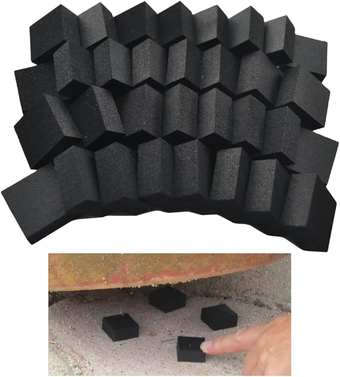 - Invisible Pot Feet to Elevate up to 8 Flower Plant Planters or Statues | - Image 2