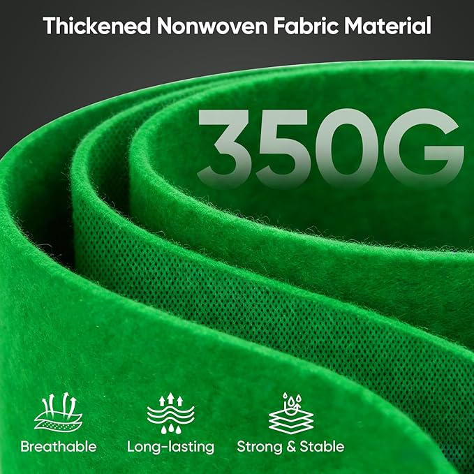 10 Gallon Potato Grow Bags: Set of 5 Colorful Gardening Supplies Fabric Pots - Image 3