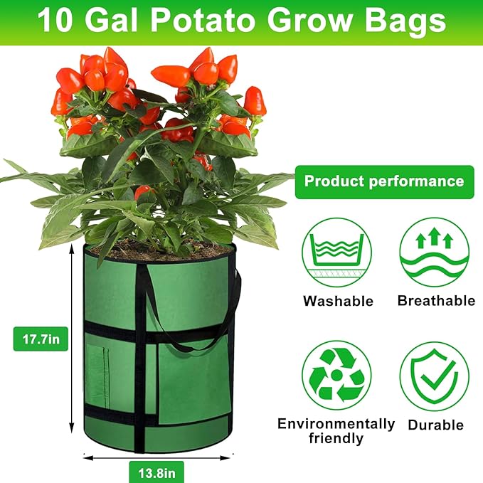 10 Gallon Potato Grow Bags - Image 2