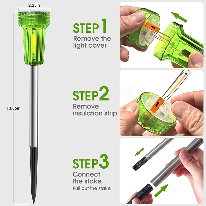 St Patricks Day Decorations Solar Pathway Lights Outdoor, St. Patrick's Day - Image 3