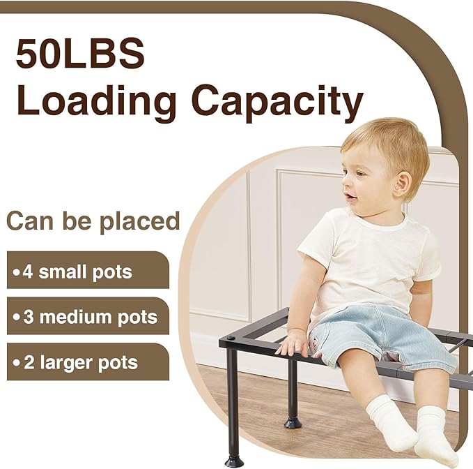 1 Tier Plant Stand: Ladder Plant Holder - Image 3