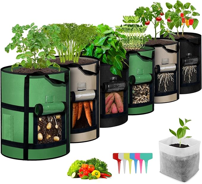 10 Gallon Potato Grow Bags by Createagardenyoulove