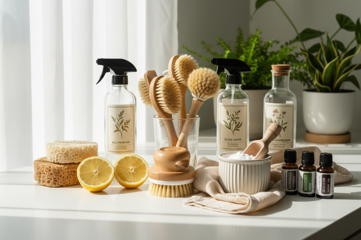 Another image of Eco-friendly cleaning essentials for a brighter
